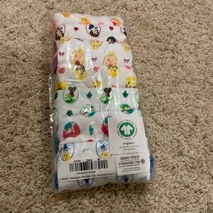 NIB Hanna Andersson 7 pack hipster princess underwear Medium